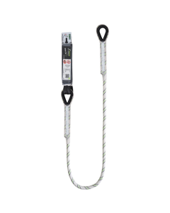 Gravity Shock Absorbing Kernmantle Rope Lanyard - Thimble Eye