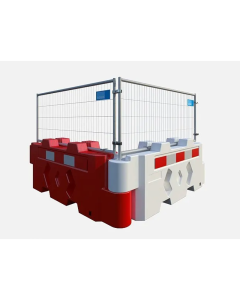 Bison Water Filled Barrier - 800mm