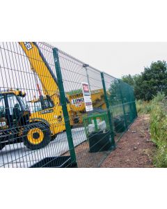 Temporary Security Fencing at HERMEQ.