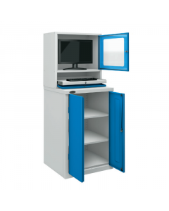 Computer Station from Safe Fence