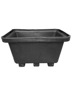 250L Forklift Mortar Tub - Black