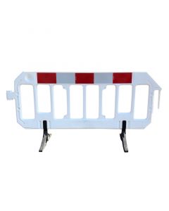White Road Safety Barriers