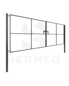 Temporary UnClad Vehicle Gate