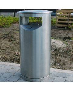 RVS Afvalbak voor Sigaretten