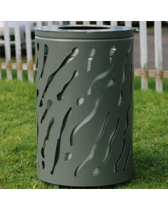 Stalen Ronde Afvalbak