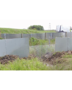 Waterwoelmuis Omheining