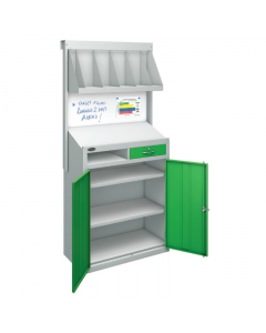 Work Station with Bookshelf & Wipe Board from Safe Fence.