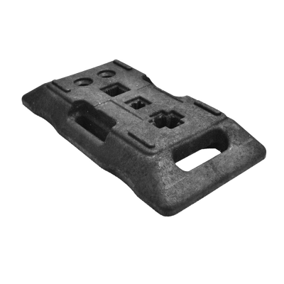 Baakvoet gerecycled kunststof - 25 kg