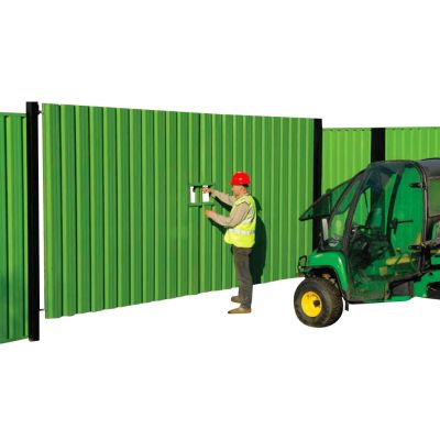 Heavy Duty Solid Steel Vehicle Gate