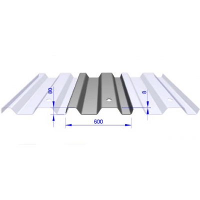 Stalen Damwand - Kkd 600/8 - Kd6