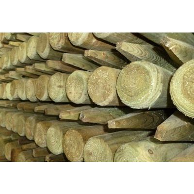 Ronde Houten Palen
