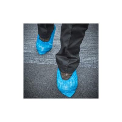 Polythene Overshoes Blue (pack of 100)