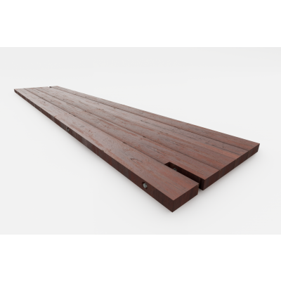 Ekki Timber Bog Mats