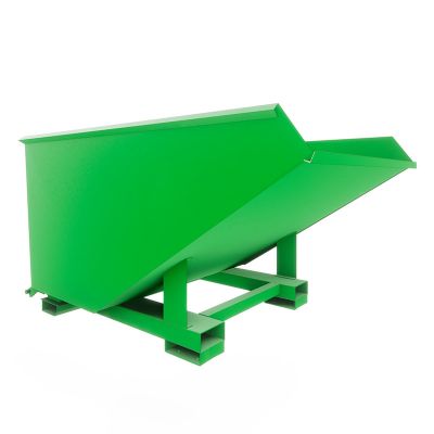 Telehandler Tipping Skip - Colour Green - Capacity (Litres) 1750
