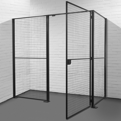 Poort Met Dubbelstaafmatvulling